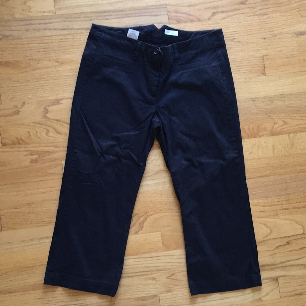 Halogen black cropped style pants size 2
